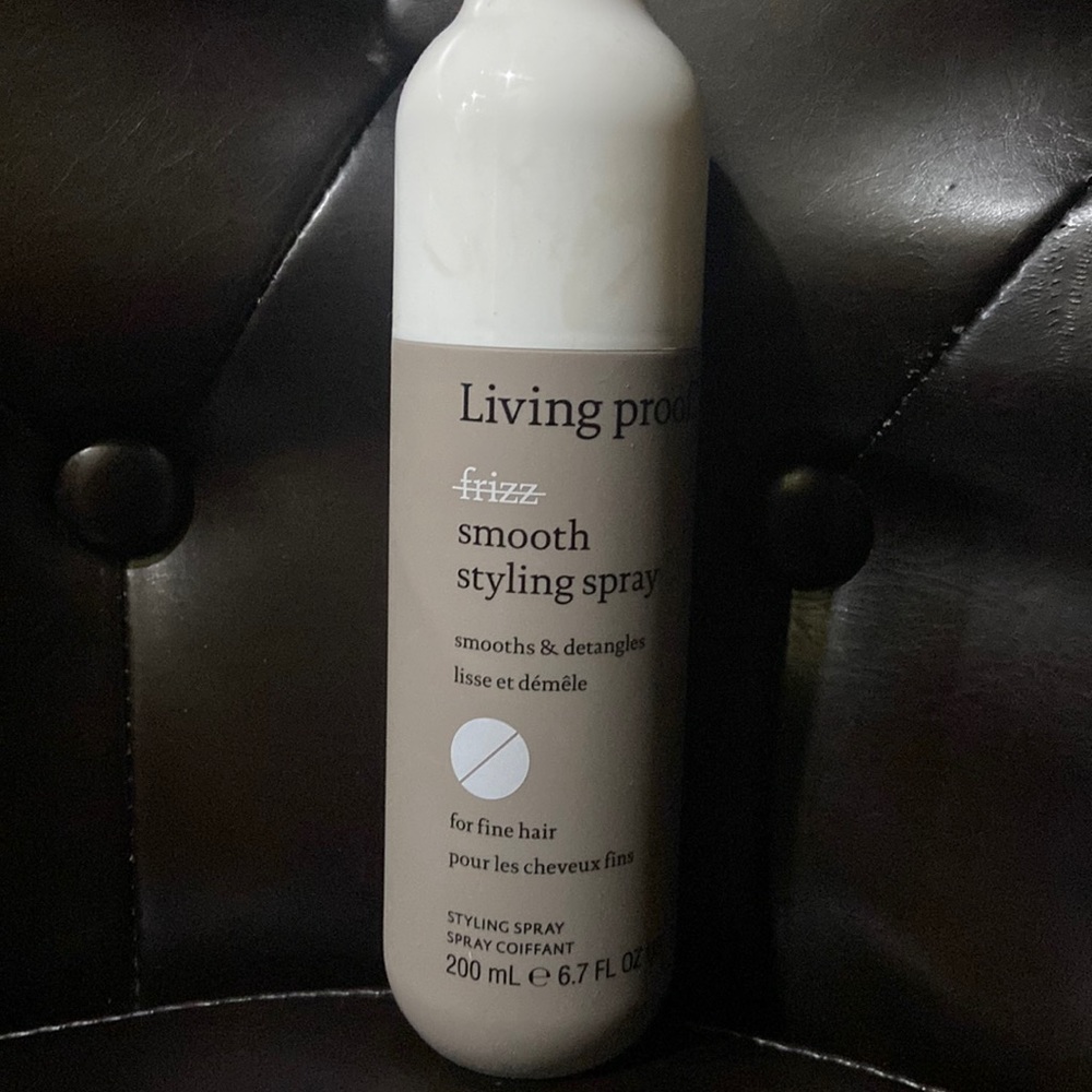 - New Living Proof no frizz smooth styling spray